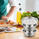 (size_name, 30 cm) Castron inox 3 în 1 8