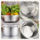 (size_name, 30 cm) Castron inox 3 în 1 6