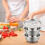 (size_name, 30 cm) Castron inox 3 în 1 7