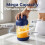 (Green+Blue, -) Blender portabil 44oz 6