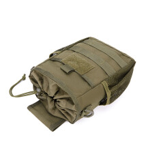 Large Compatible Dump Pouches Folding Pouches Oxford Fabric Texture for Outdoor Army Green