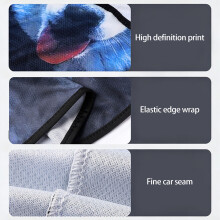 Windproof Sun Protections Cover Comfortable Full Face Hoods Mask Easy to Use Blue rmodel