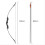 Supernic Archery 40LBS Recurve Bows Archery Set Survival Longbow for 2