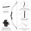 Supernic Archery 40LBS Recurve Bows Archery Set Survival Longbow for 3