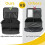 2 Layer Golf Trunk Organizer, Car Golf Locker with Separate 6