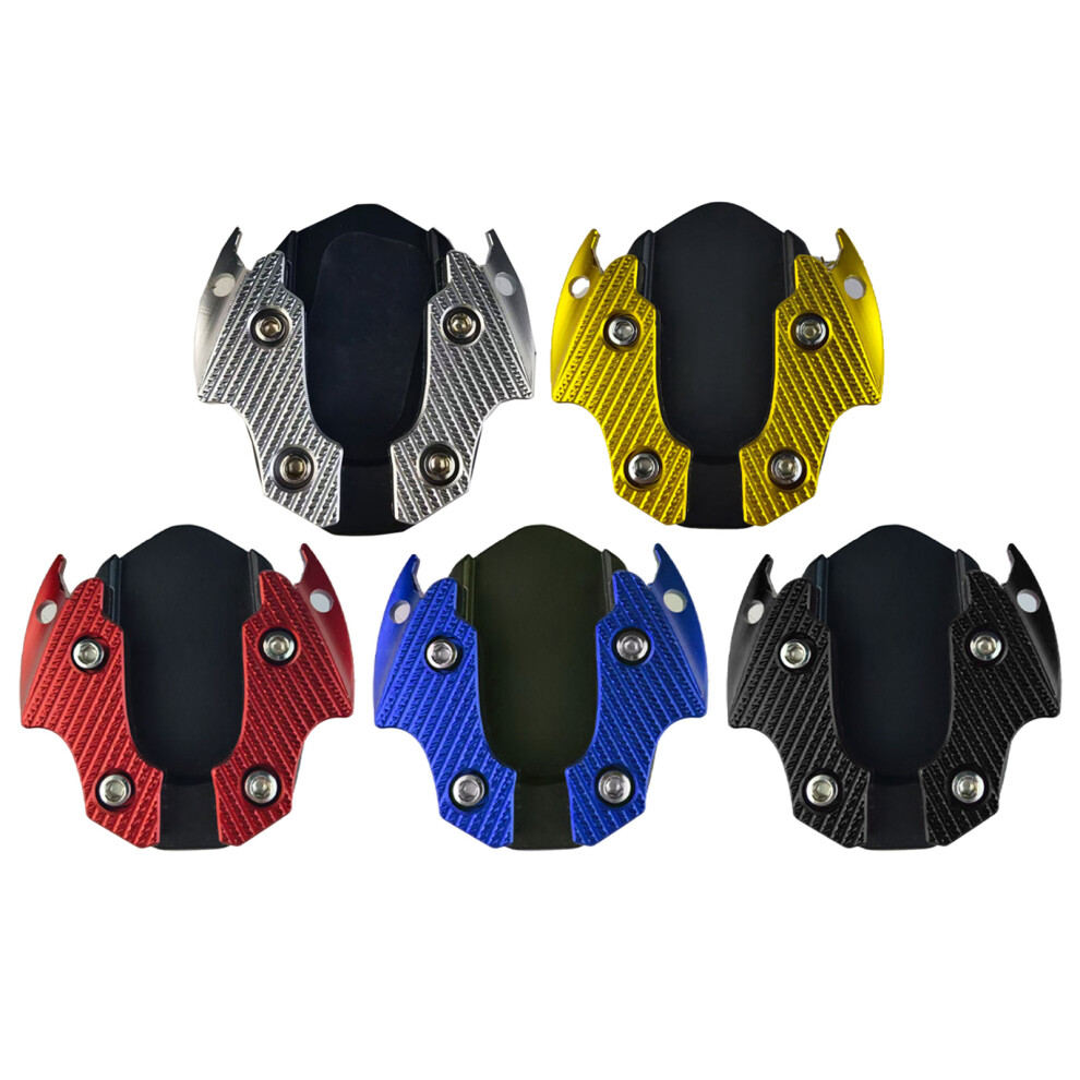 Universal Motorcycle Kickstand Non Slip Metal Plate Foot Enlarger For Nmax155 Gold 7754004632370