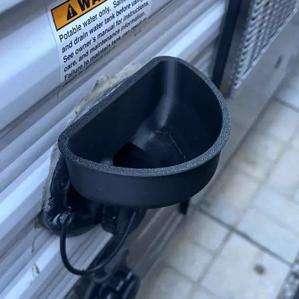 Campers Water Tank Filler Plastic Water Inlets Funnel For Good Performances Black 7754004658301