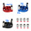 Heavy Duty Aluminum Drill Guide Complete 8 Bits Set For Accuracy Woodworking Tasks Blue 4