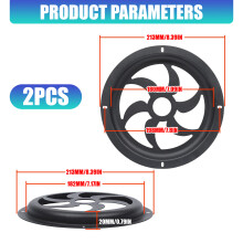 Vehicle Subwoofer Protective Grille Metal Cover for Various Speaker Size 10 inches