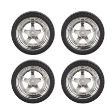 12 Stuks 33mm RC Drift Band Wiel Harde Band voor LDRC AE86 A86 A86P LD1801 1/18 RC Auto Upgrade Onderdelen Accessoires,2