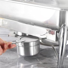 16pcs Chafing Fuel Holder,Stainless Steel Chafe Wick Fuel Holder with Cover,Heat Box Holder for Chafing Dish,Barbecue