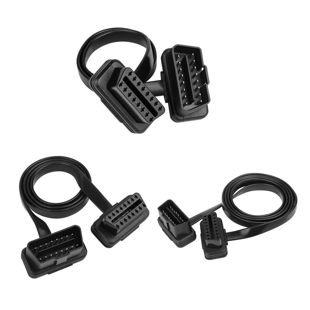Obd2 Extension Cord For Car Diagnostic Tool Male To Female Extension Line Cord 0.3 Meters 7754004605084