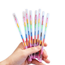 12Pcs Color Building Blocks Crayon for Kids Mini Crayon School Supplies Pencils
