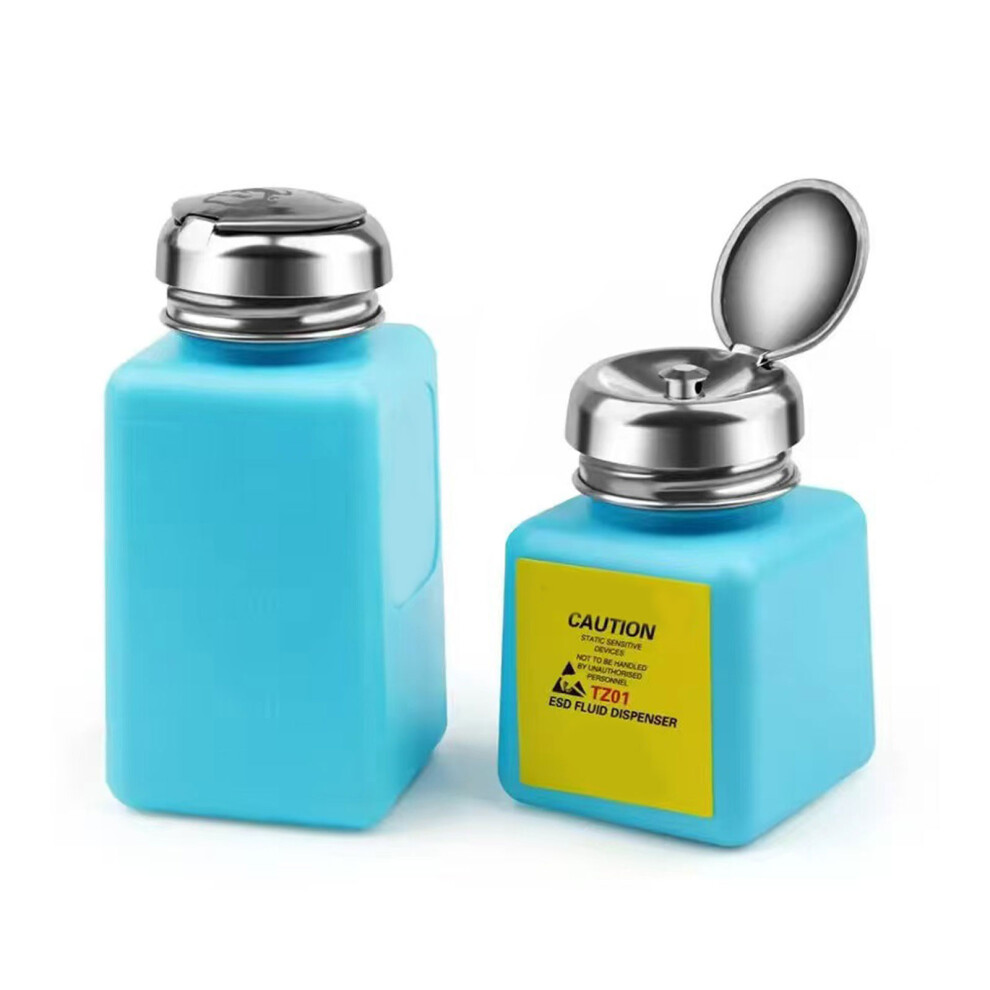 Liquid Bottle Press Pumping Fluid Dispenser Metal Cap Plastic 100/200Ml 100Ml 7754004587250