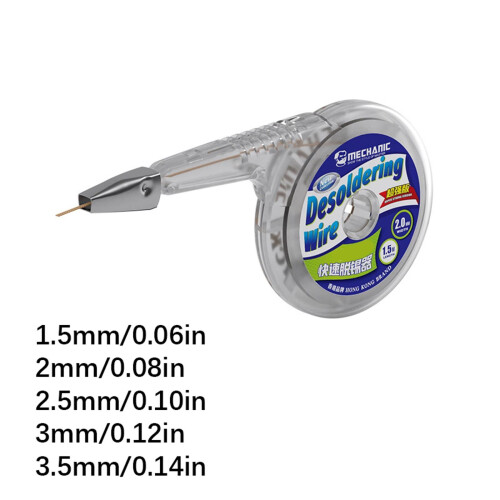 MultiSize Strong Tin Suction Tape 1.5mm/2.0mm/2.5mm/3.0mm/3.5mm Width Option 4