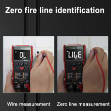Portable Electronic Measuring Device Supporting Thai Voice Feedback Multimeter color scr