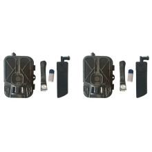 2X 4G 4K 36MP Wildlife Camera with APP Control and Night VisionIn IR LED Night Vision 120 Detection IP65 Waterproof Cam