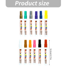 Marking Pen For Rubber Glass Metal Oily Paint Marker With Ergonomic Designs Pink