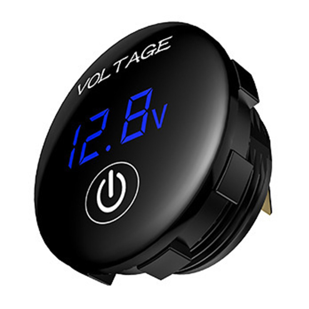 Led Backlight Voltmeter Gauge For 12-24V Car Truck Voltage Monitoring System Red 7754004579460
