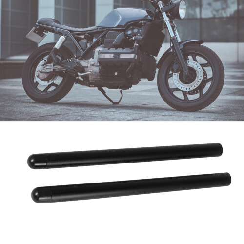 Clip On Ons Replacement Handle Bar Ergonomic Design Motorcycle Handlebar Tubes Silver