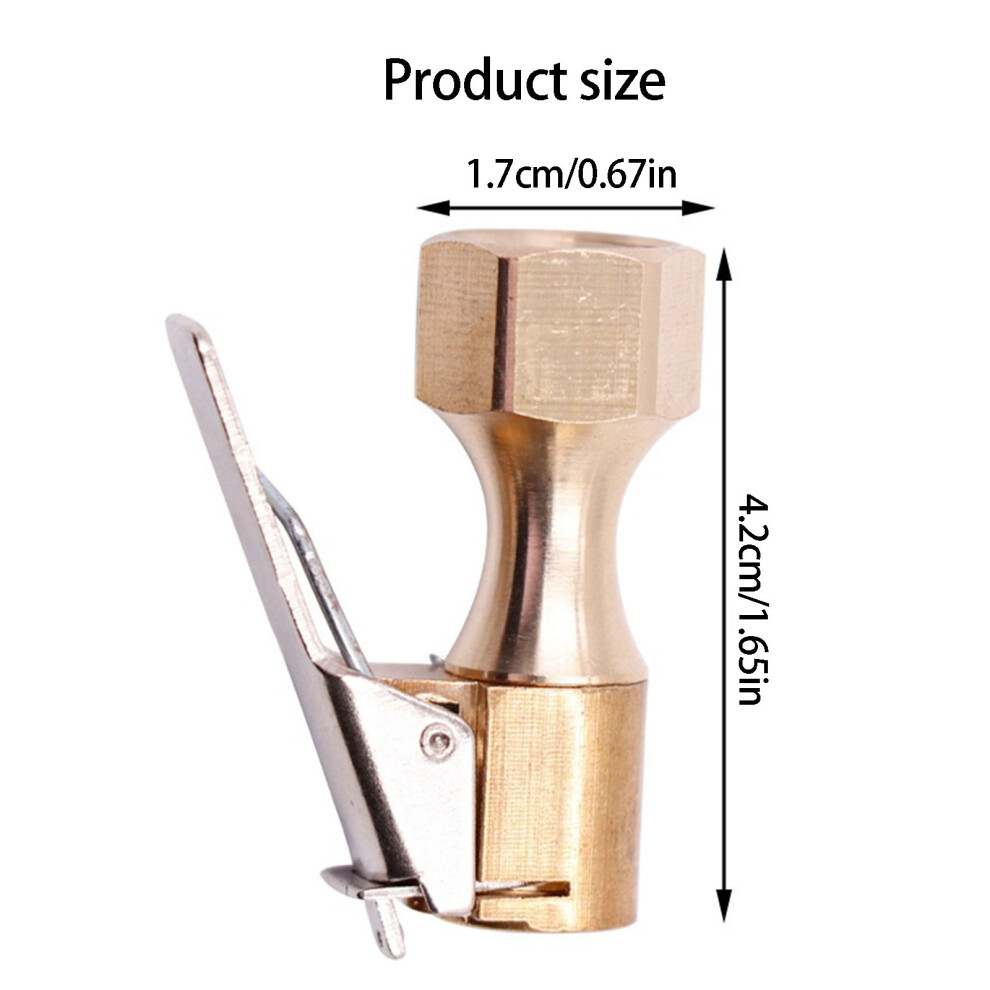 High Quality Copper Tire Valves Adapter Quick Connection For Vehicle Motorcycle Tires 7754004580541