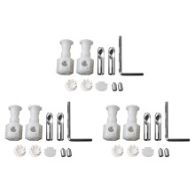 3X Wall Hung Toilets Fixing Kits Fixing Screws Fixing Bolts Universal Wall Mounting Toilet Fixing Bolts Screws Set