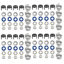 96pcs/16Set Fuel Injector O-Ring Seal Repair Kit 06H998907A for A3 A4 A5 A6 Q5 CC 1.8 2.0T 06J998907A