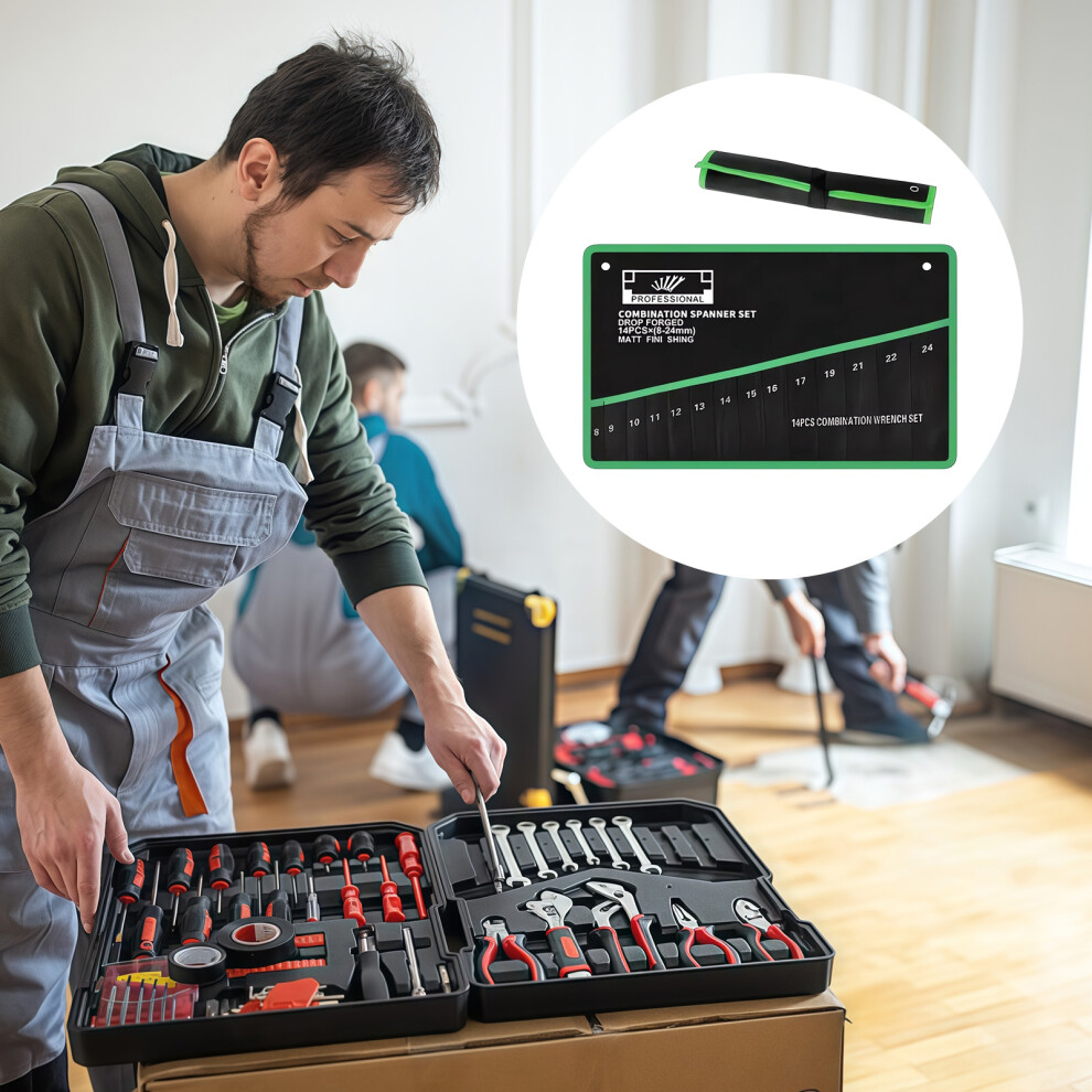 Lightweight Pocket Tool Organization Roll Wrench And Multi Tool Storage Bag 7754004602410