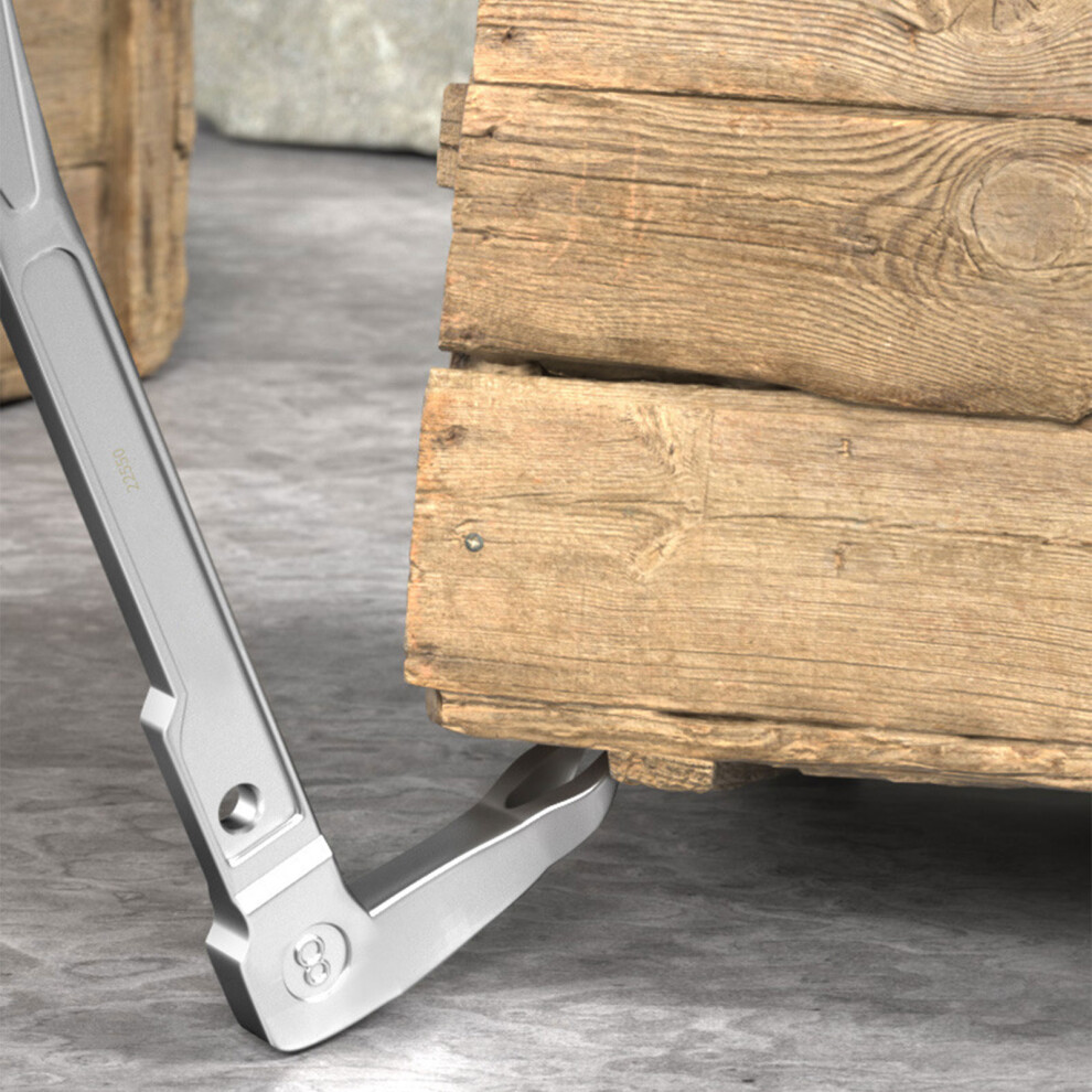 Ergonomic Handle Paws Hammer And Steel Pry Bar For Diy And Professional Use 8 Inches 7754004589766