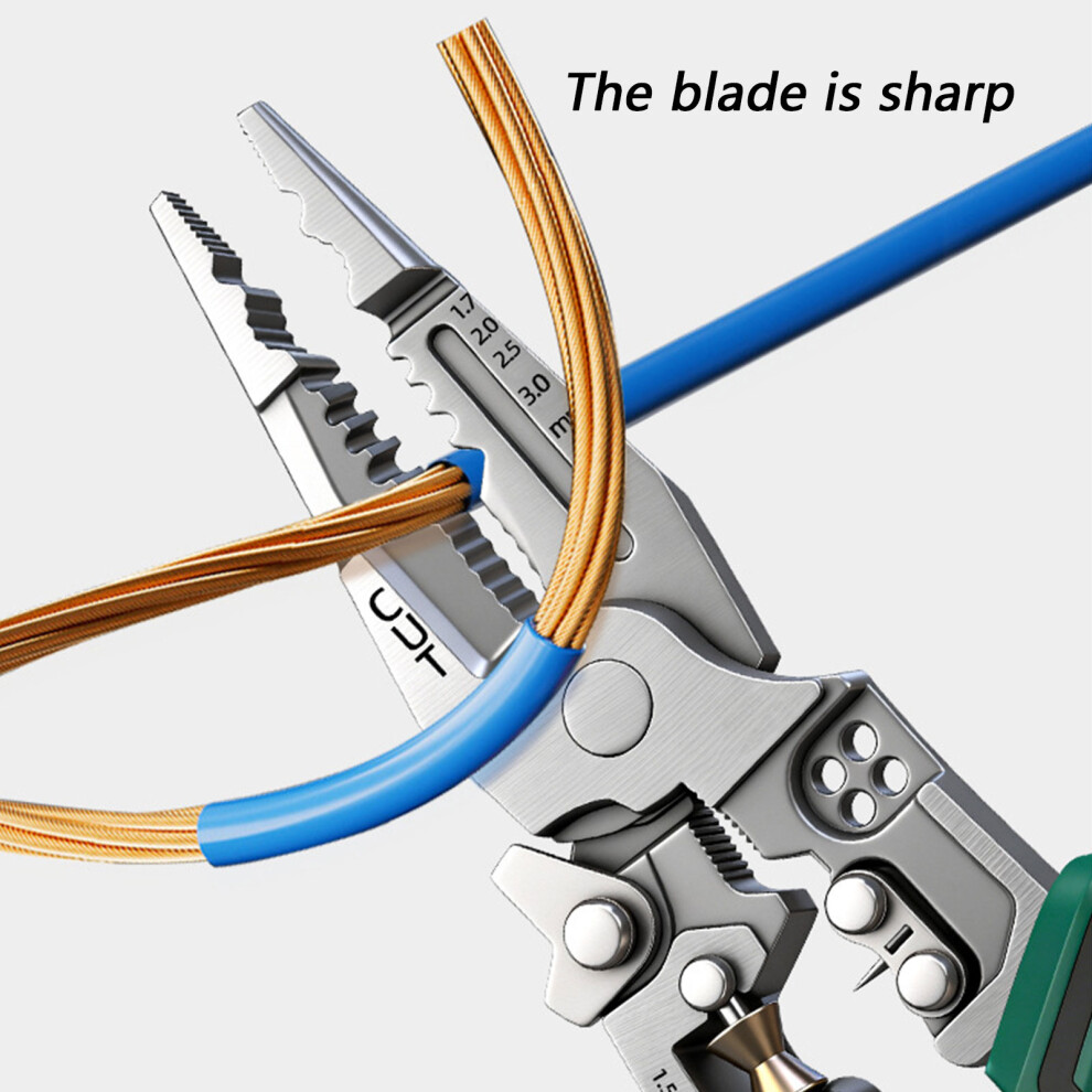 Wire Stripper Tool Multifunction Voltage Detection Ergonomic Handle Electricians 7754004624078