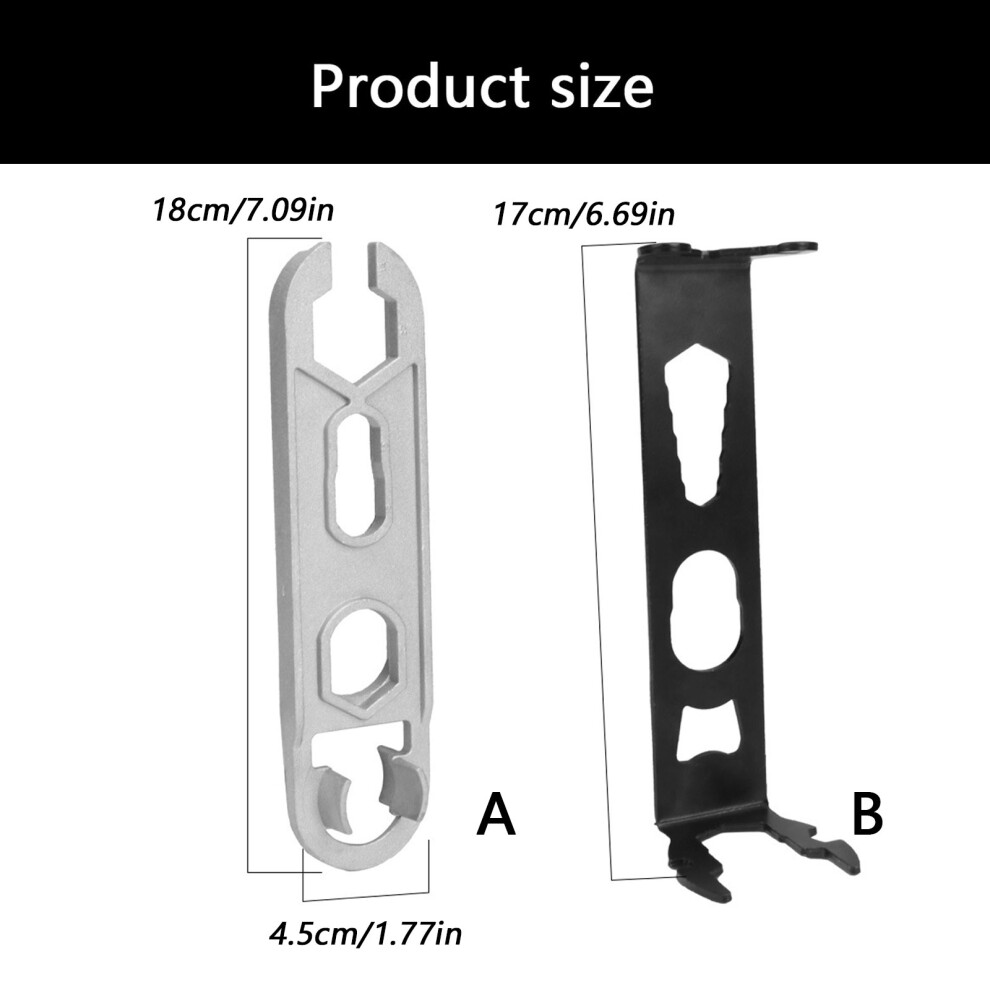 Multifunctional Steel Sink Faucet Wrenches Bathroom Plumbing Tool Adjustable Tap 2681B 7754004594678