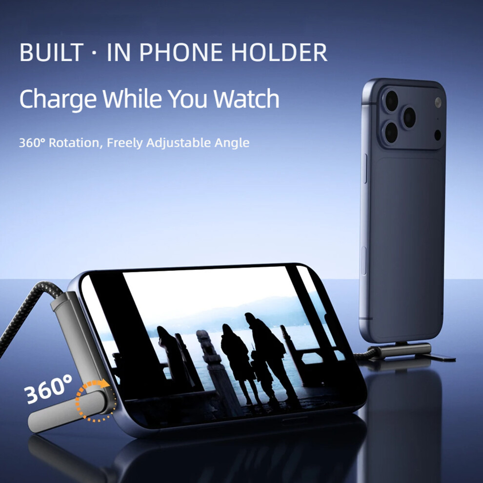 Smartphone Tablet Laptop Charging Wire Phone Stand For Handsfree Viewing 1M 7695001050432