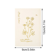 50Pages Writing Pad Notepad Multipurpose Drawing Memo Pad For Watercolor Artists Type 3