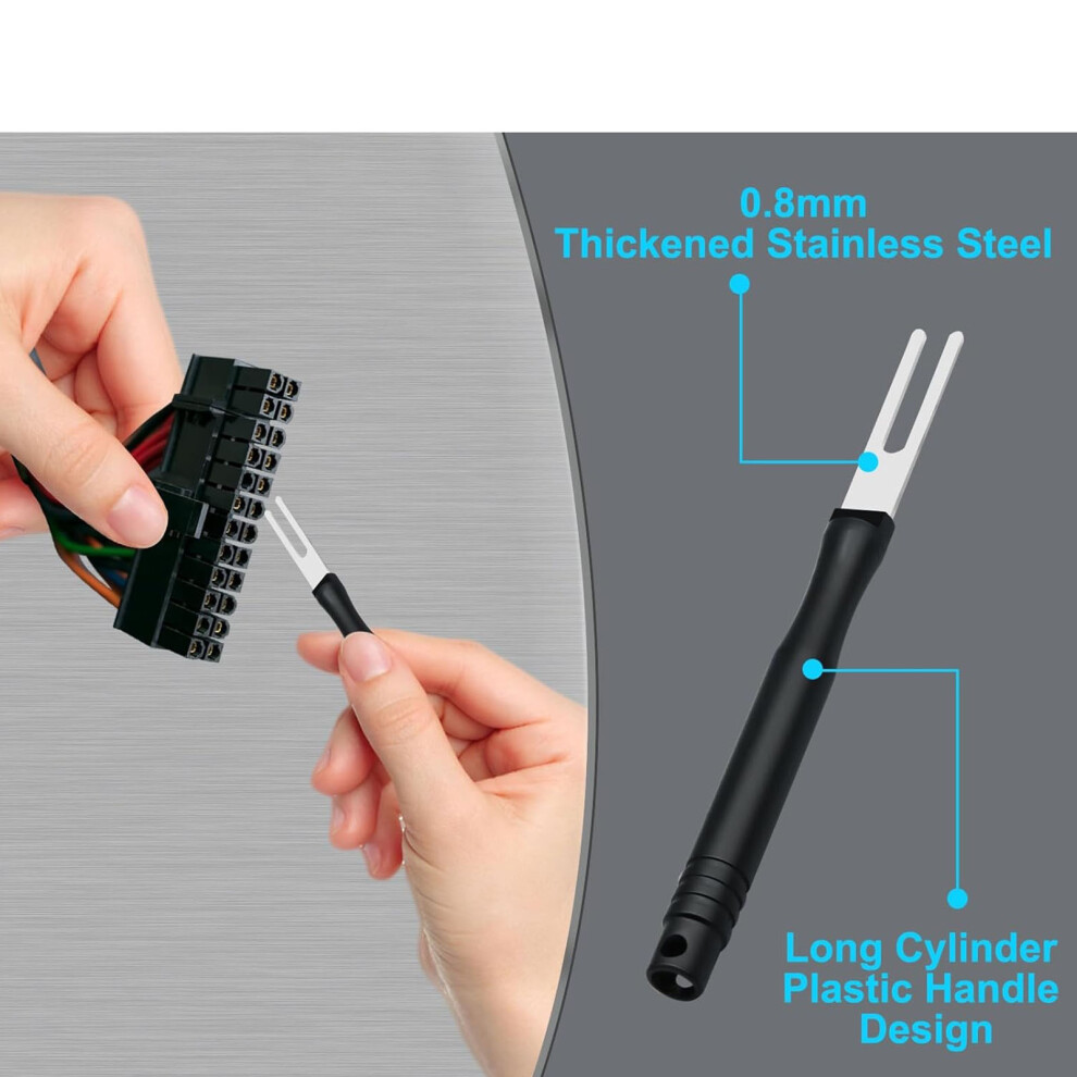 Complete Set Vehicle Terminal Release Tool Car Wiring Connector Separator Black 7754004666917