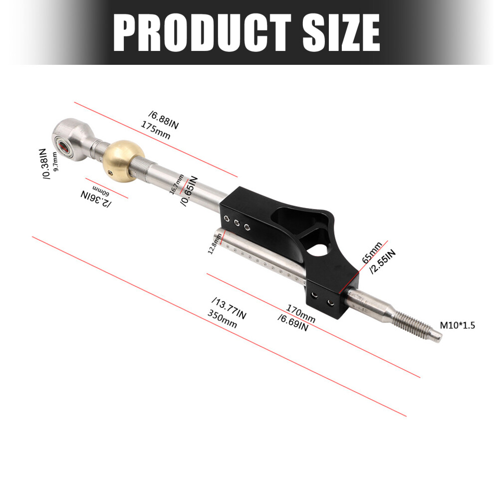 Ergonomic Design Alloy Shifter Handle For Crx B16 B20 Vehicles Easy Installation 2 7754004639164