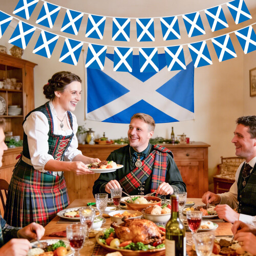 Scottish Scotland Flags Bunting World Cup 2026 Merchandise