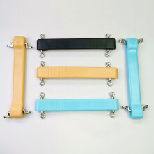 Rubber Speaker Handle Pull Cabinet Grasp Strap With 2 Length 140mm /188mm Black 188mm