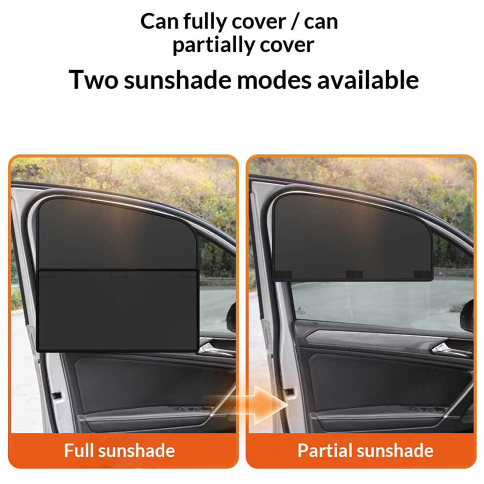 Blackouts Car Shade Magnetic Sunshade Cover Prevents Glares And A Pair In The Front 7754004631779