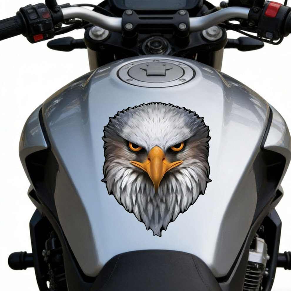 Bold Reflective American Flag With Bird Eye Sticker For Vehicles & Bike S Style3 7754004656956