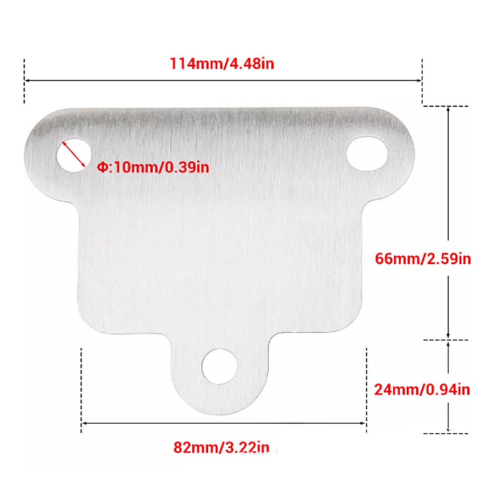 Egr Valves Cover Plate Replacement Accessories For Engine 3.2L 2.2L 7754004645080