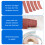Metal Grinding Roll Keeper Sanding Belt Roll Box Multi Grits Sandpaper Dispenser 6