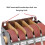 Metal Grinding Roll Keeper Sanding Belt Roll Box Multi Grits Sandpaper Dispenser 8