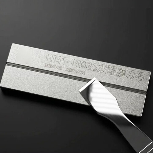 Rust Resistant Steel Sharpener with Fine Grinding Surfaces for Soldering Tip Tool