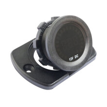 Day Night Readable Car Power Monitor with Wide Voltage Compatibility for Vehicle Color