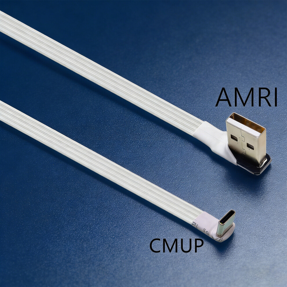 Angled Connector Usb Type C Charging Cord For Multiple Devices Usb Power 3M Amle Cmst 7695001141970