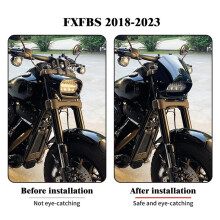 Motorcycle Headlight Fairing Cover for Softail Fat Bob FXFBS FXFB 2018-2022 Headlamp Front Cowl Kit Accessories