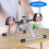 RYGEO Pedal Exerciser Under Desk Bike Mini Foot Exerciser Adjustable 3