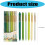 6Pcs Retractable Gel Pen 0.5mm Quick Drying Smooth Writing for Office School 3