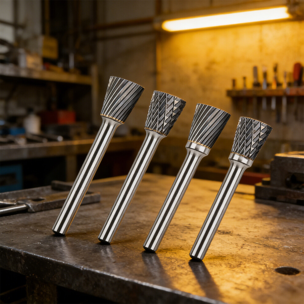 6Mm Grinding Head Rotary File Rotary Bur Drill Bit 6Mm Shank Engraving Single Slot N1213 7754004635319