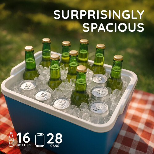 CUQOO Cool Box | Cooler Box Ice Box - Camping Cool Boxes Beach Travel Bag 1